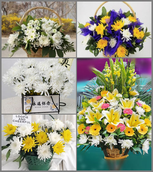 山东莱芜莱城区牛泉镇中白塔村白事提篮配送
